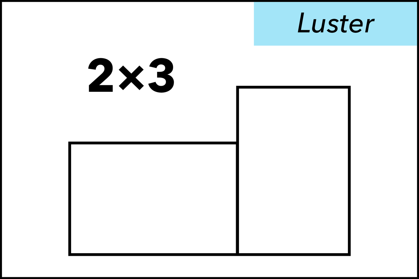 2x3 Aspect Ratio | Epson Luster Paper