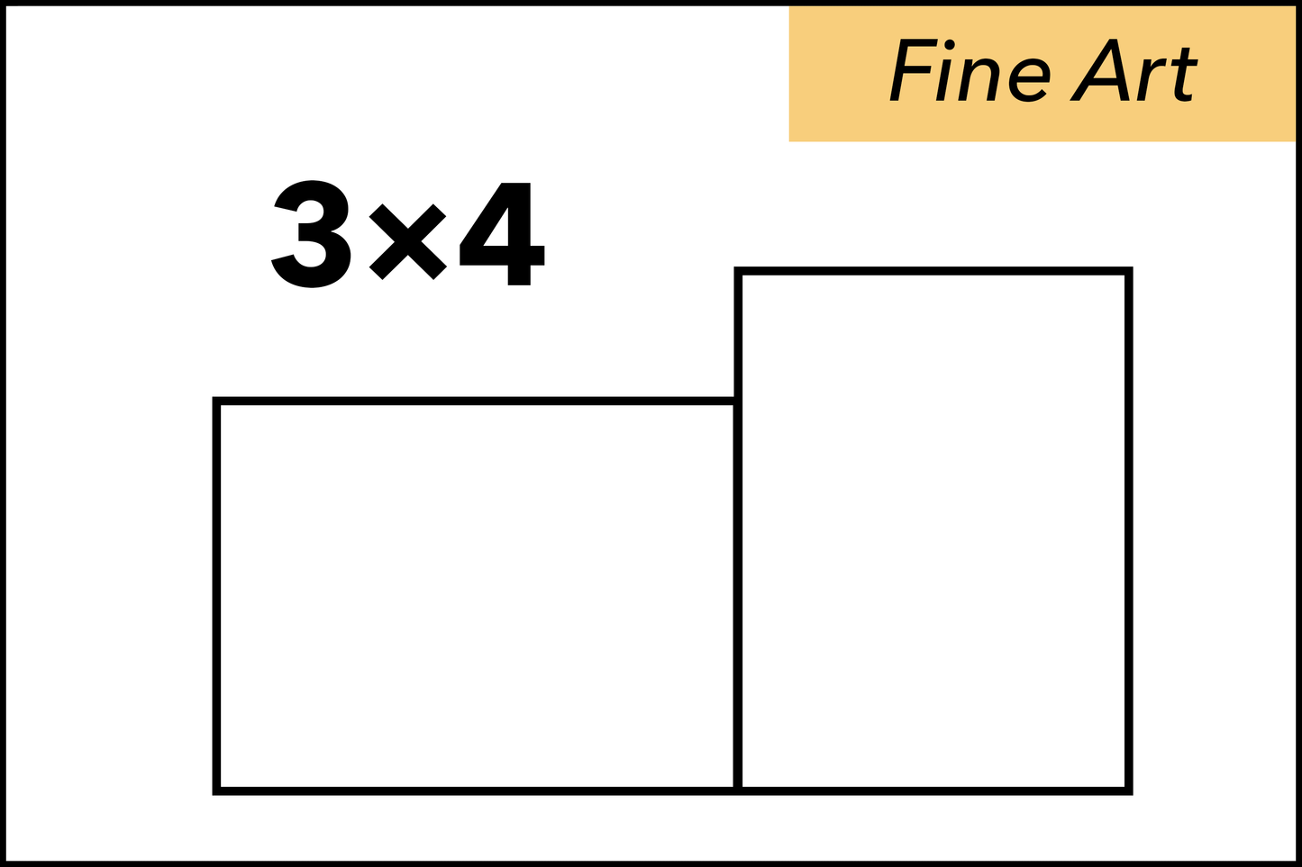 3x4 Aspect Ratio | Fine Art Papers