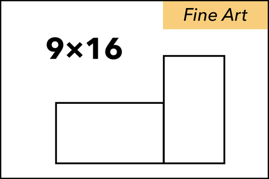 9x16 Aspect Ratio | Fine Art Papers