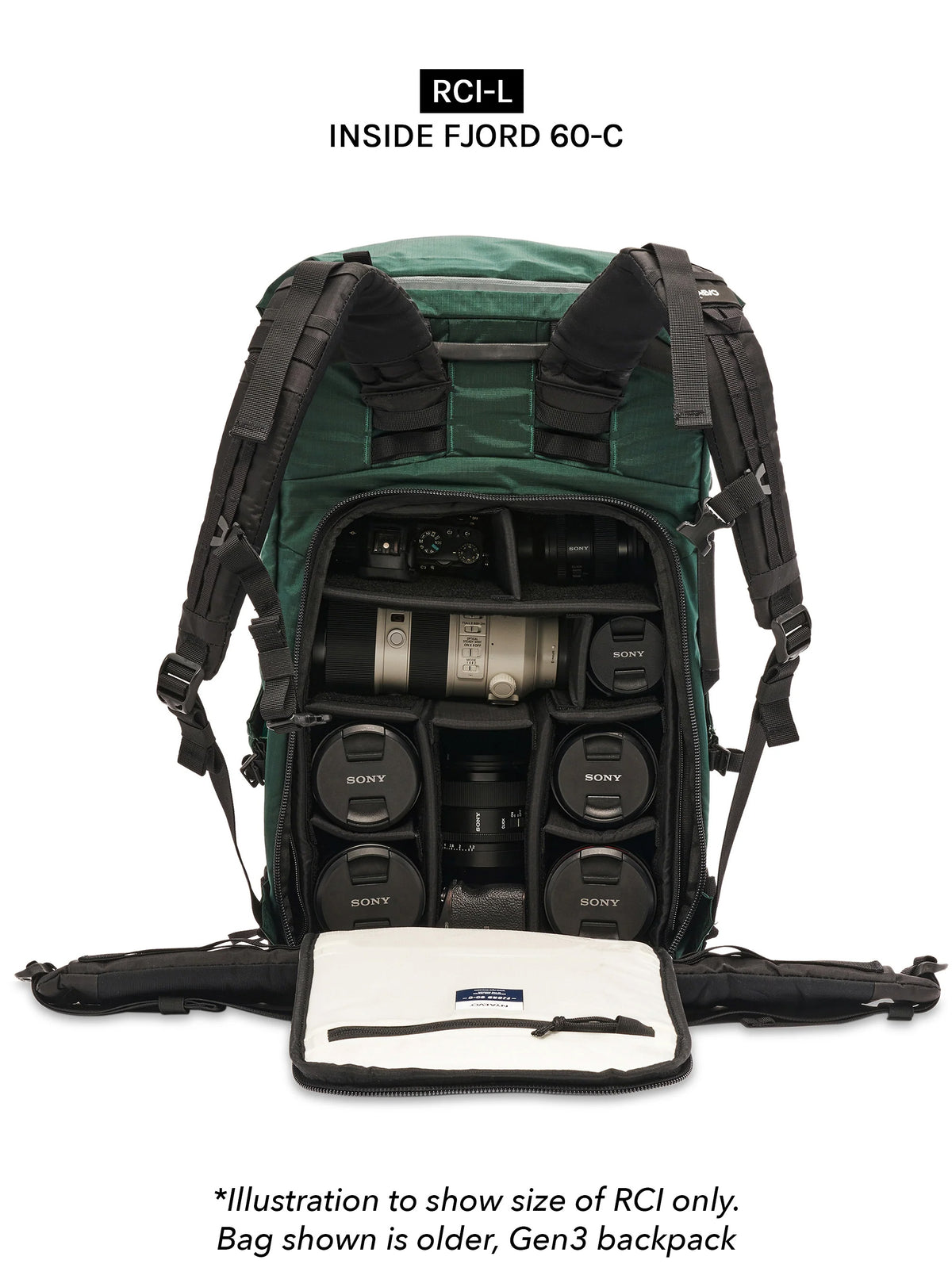 NYA-EVO × PHOTOGRAPHY LIFE | FJORD 60-C ECONYL® GEN 4 | ULTIMATE ADVENTURE CAMERA KIT