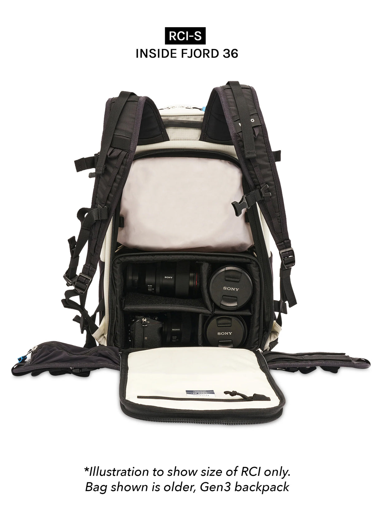 NYA-EVO FJORD 36 ECONYL® GEN 4 CAMERA BACKPACK | NEXT-GENERATION EVERYDAY ADVENTURE